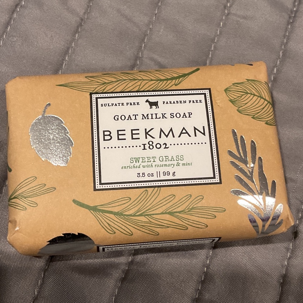Beekman 1802 Bath Soap Set - Black, White, Tan - Picture 7 of 8